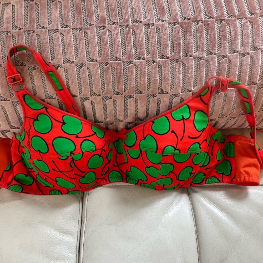 Moschino Fiery Red Bra